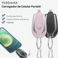 Carregador de Celular Portatil Estilo Chaveiro - para Android e Iphone
