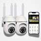 Camera de Monitoramento Wi-Fi 1080p - Com Intercom, Visao Noturna e Alarme - Seguranca para Casa