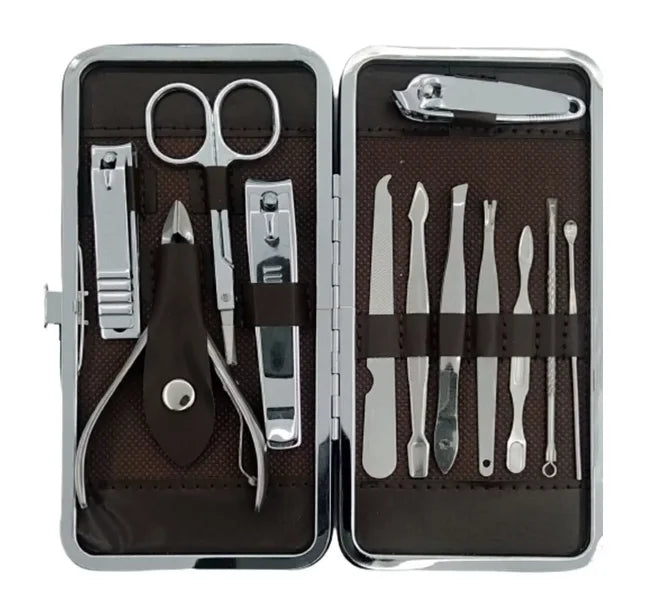 Kit Cortador De Unha, Portatil, Estojo Completo