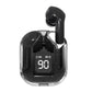 Fone de Ouvido, Hi Fi, Bluetooth, Transparente, TWS-V5