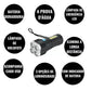 Lanterna com Luz LED Multi-Funcional, Portátil, USB Recarregável, 5 em 1-Ultra Brilhante