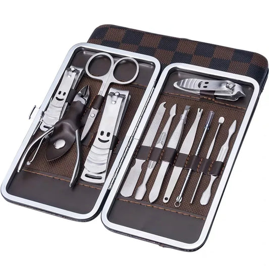 Kit Cortador De Unha, Portatil, Estojo Completo