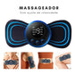 Mini Massageador Eletrico Portatil - EMS - Alivia Dores no Corpo.