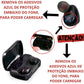 Fone De Ouvido, Sem Fio, Bluetooth 5.1 M10, Estereo, com Case Carregador em Led
