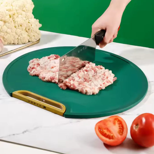 Tábua de Corte Antibacteriana, Com Alça anti-rachaduras para Cozinha e Churrasco