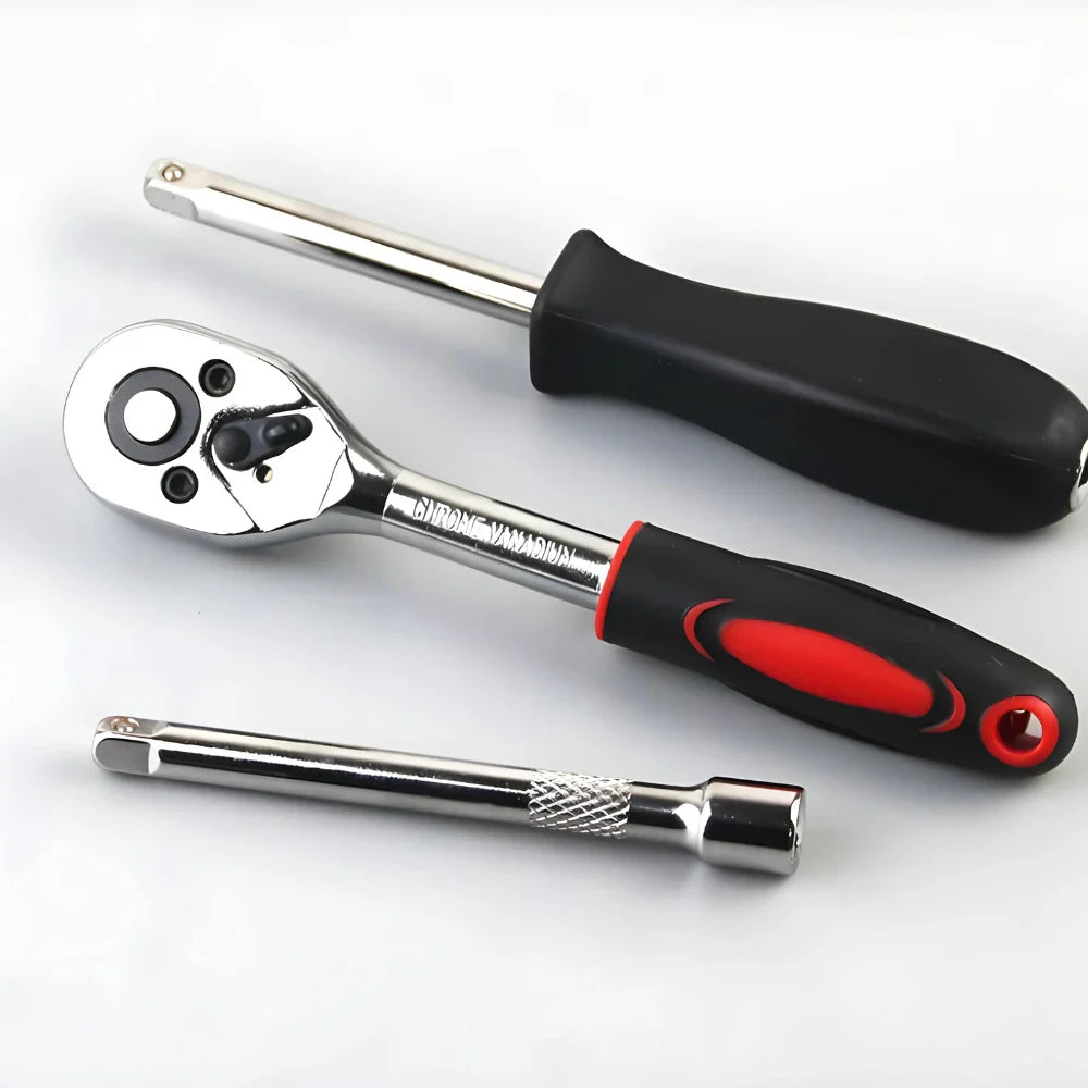 Kit De Ferramentas com 46 Peças para Manutenção e Reparo - Com Maleta Pratica e Organizada