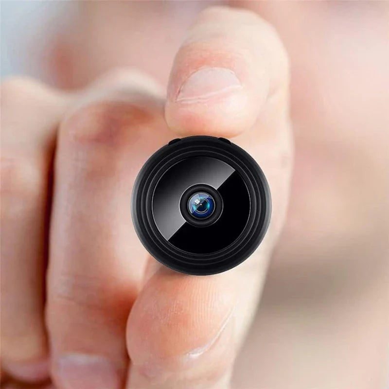 Mini Câmera, Sem fio, com Visao Noturna para Vigilancia e Monitoramento com Seguranca e Praticidade