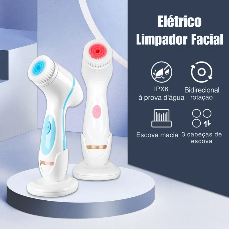 Escova Elétrica De Limpeza Facial