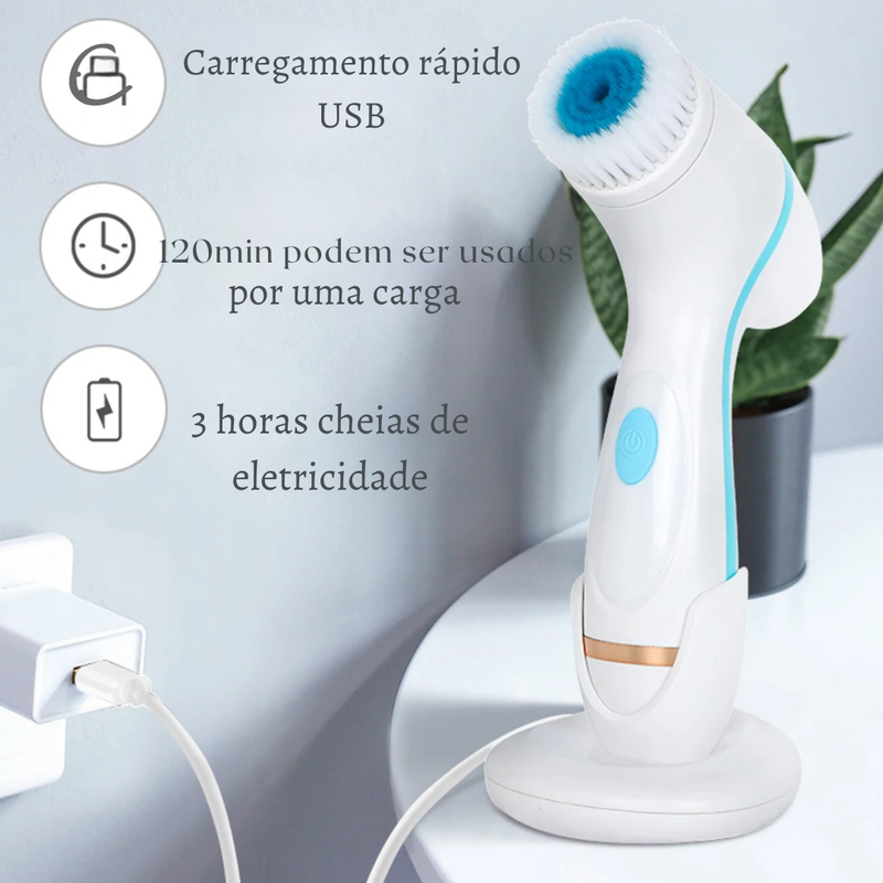 Escova Elétrica De Limpeza Facial