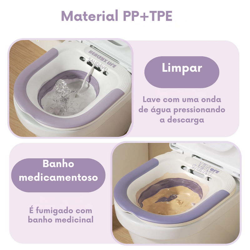 Bidê Portátil Com Ducha Higiênica - Infinita Saúde