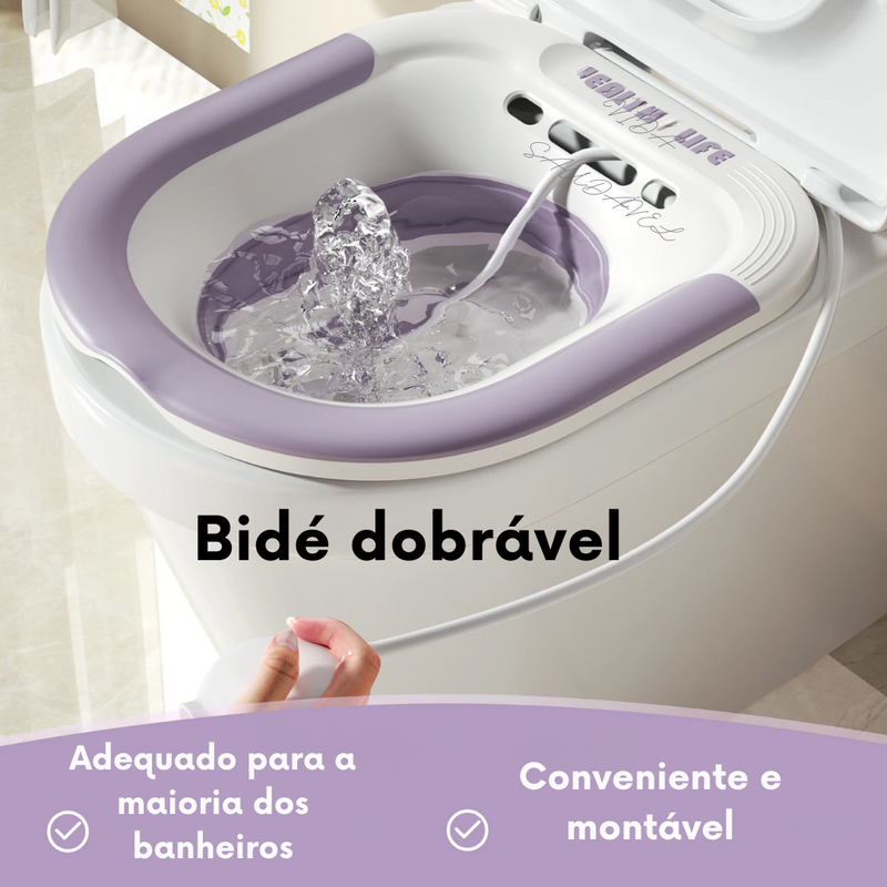 Bidê Portátil Com Ducha Higiênica - Infinita Saúde