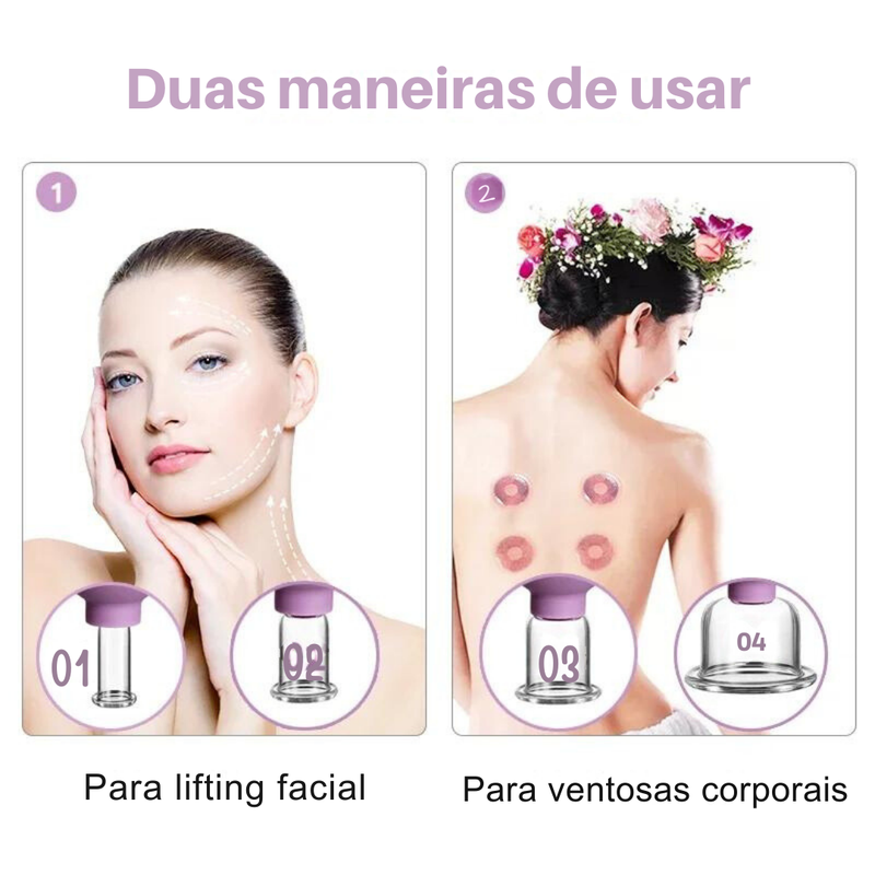 Massageador Facial para Automassagem - Infinita Saúde