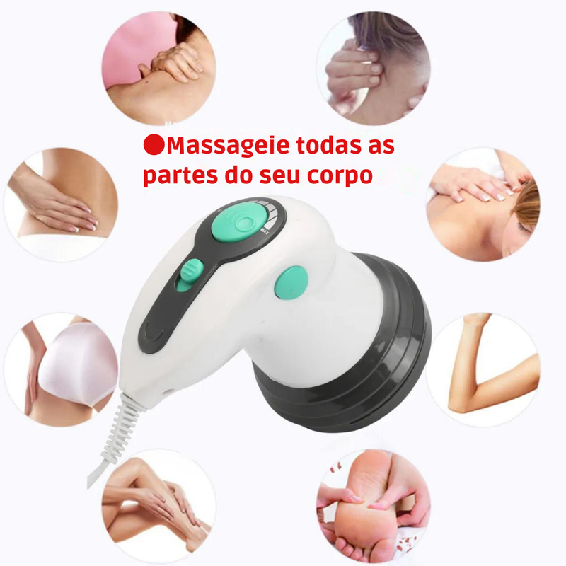 Massageador Anti Celulite com Rotação e Infravermelho