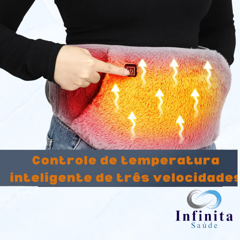 Cinta Térmica Para Cólica Menstrual - Infinita Saúde