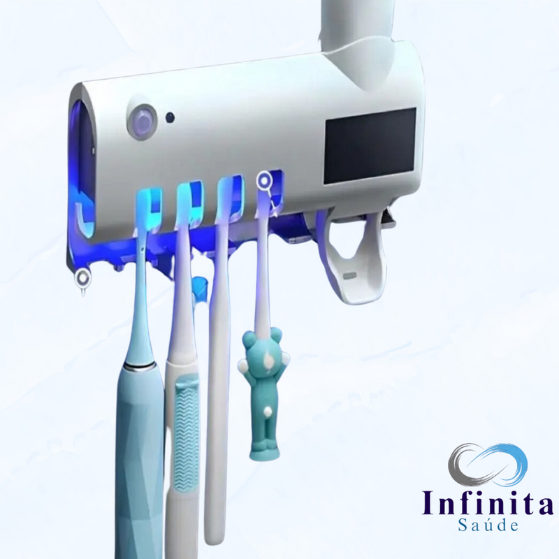 Esterilizador de Escovas de Dente com Luz UV - Infinita Saúde