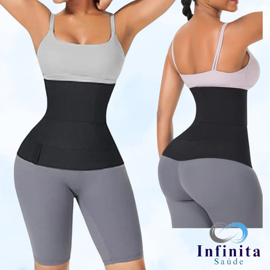 Cinta, Faixa Redutor de Medidas, Ajustável, Modeladora  - Twister Costas Barriga