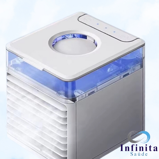 Mini Ar Condicionado para Casa, Escritorio e qualquer local e momento nos dias de calor.