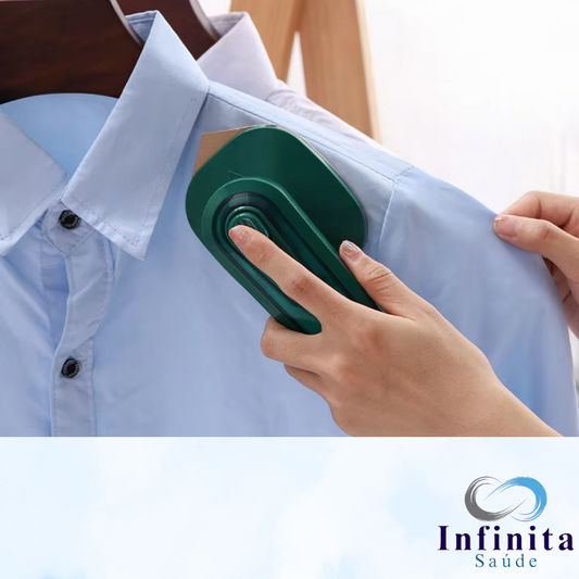Mini Ferro De Passar Roupa, Elétrico, Portatil para Viagem