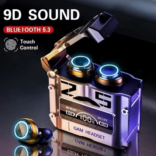 Fones De Ouvido Esportivos, Com Led, Sem Fio, Bluetooth 5.3, Com Som Estereo para Jogos
