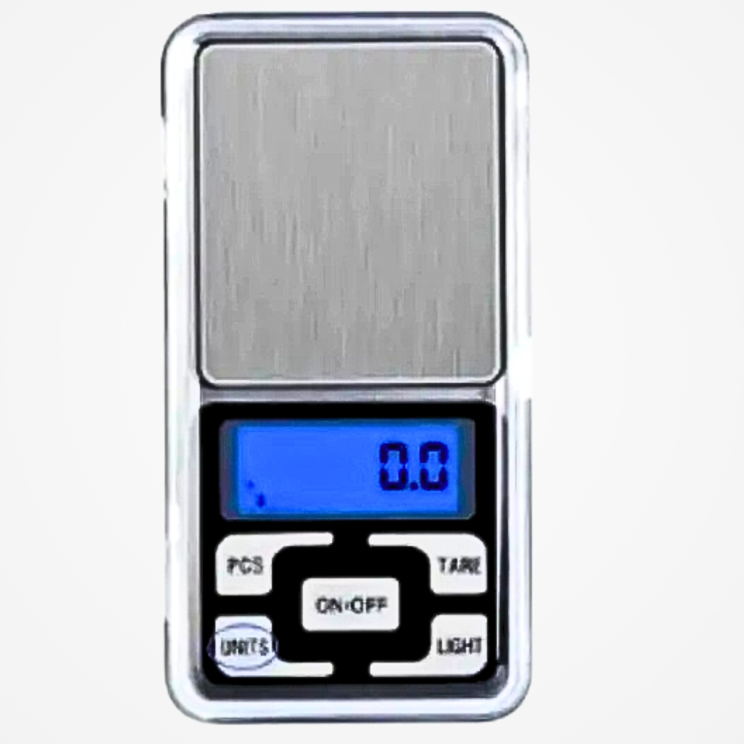 Mini Balança Digital de Bolso - Alta Precisão 01g Até 500g