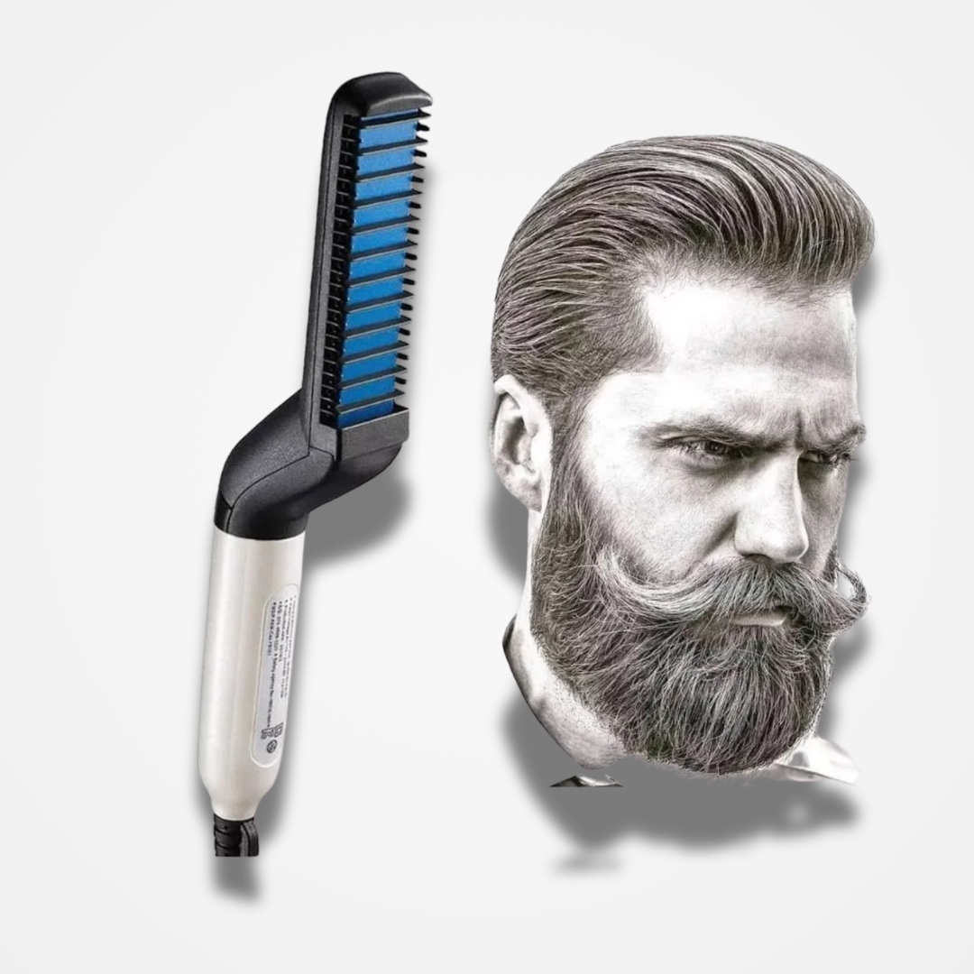 Pente Elétrico, Modelador, Alisador de Barba e Cabelo