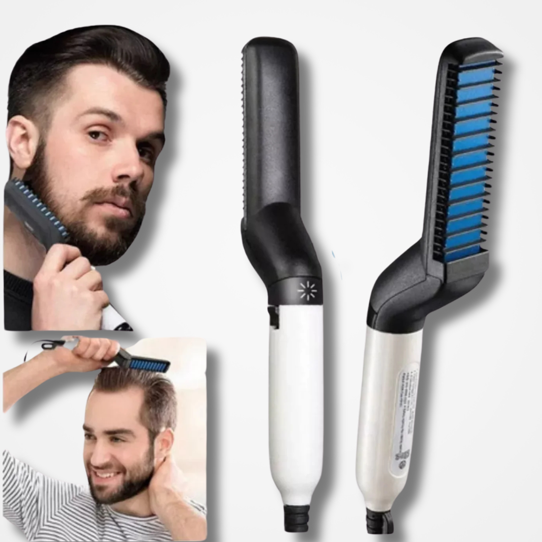 Pente Elétrico, Modelador, Alisador de Barba e Cabelo
