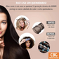 Escova Alisadora, 5 em 1 - Alisa, Hidrata, Modela, Alinha e Anti-Frizz