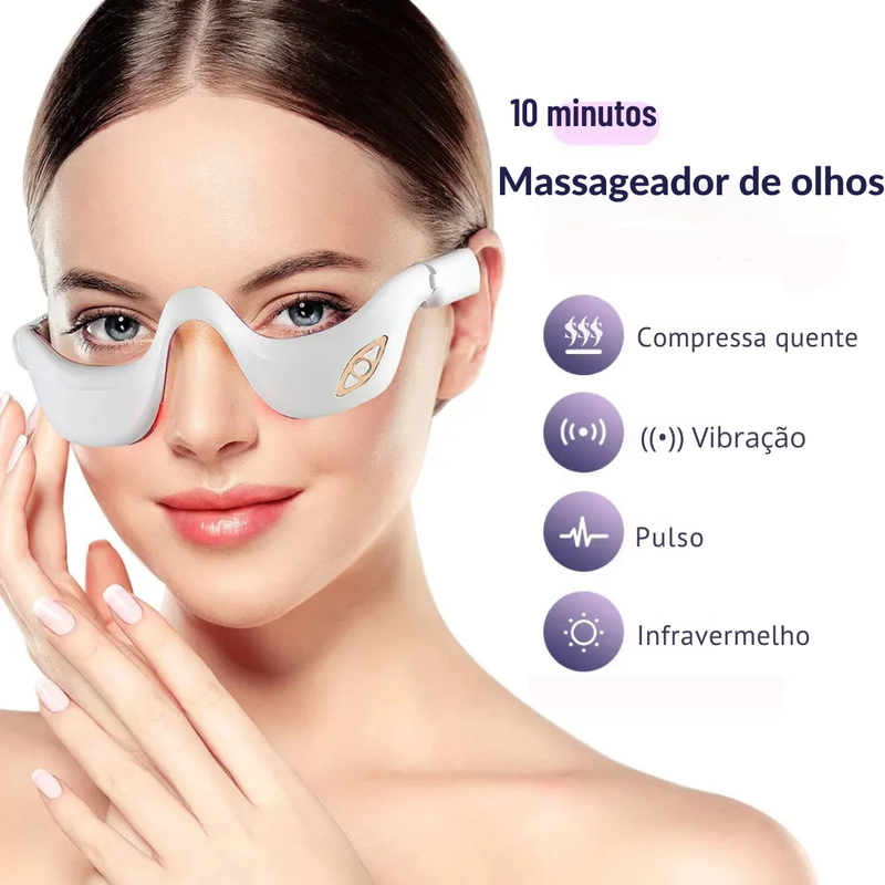 Massageador Anti-rugas Para Área dos Olhos