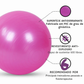Bola de Pilates 45 cm Yoga Abdominal - Infinita Saúde