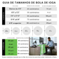 Bola de Pilates 45 cm Yoga Abdominal - Infinita Saúde