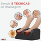 Massageador Elétrico Shiatsu de Pés e Pernas