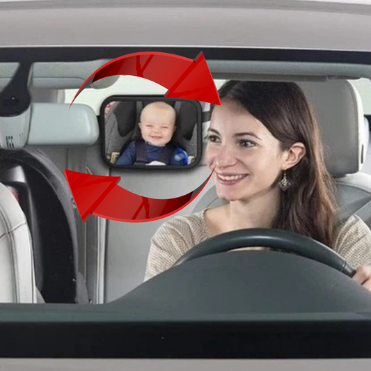Espelho Retrovisor Para Banco Traseiro – Segurança e Tranquilidade Para Você e Seu Bebê
