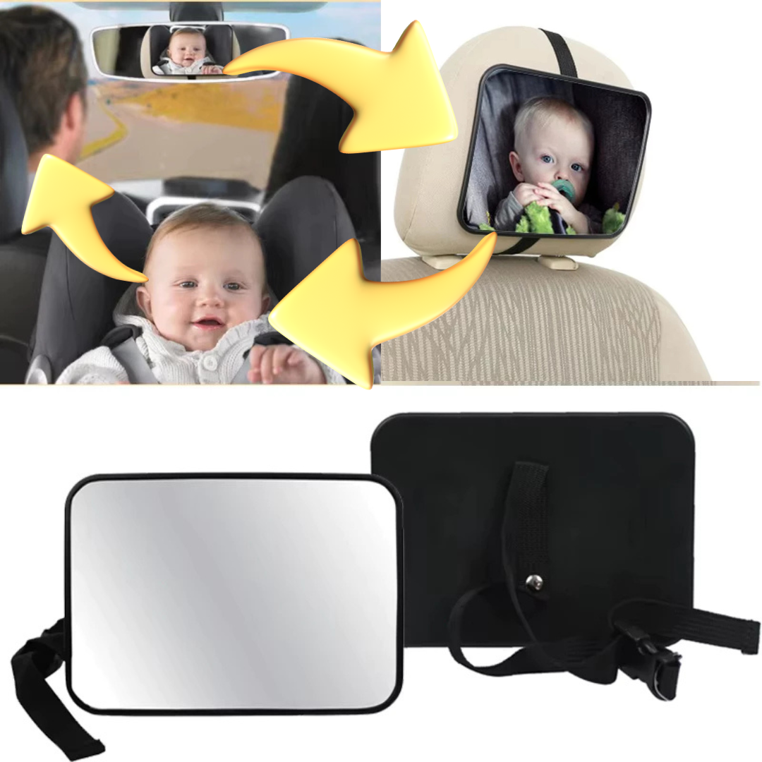 Espelho Retrovisor Para Banco Traseiro – Segurança e Tranquilidade Para Você e Seu Bebê