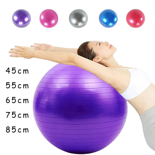 Bola de Pilates 45 cm Yoga Abdominal - Infinita Saúde