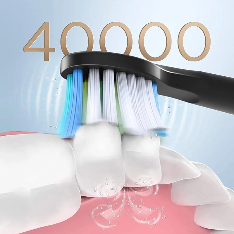 Escova De Dente Elétrica Recarregável À Prova D'água