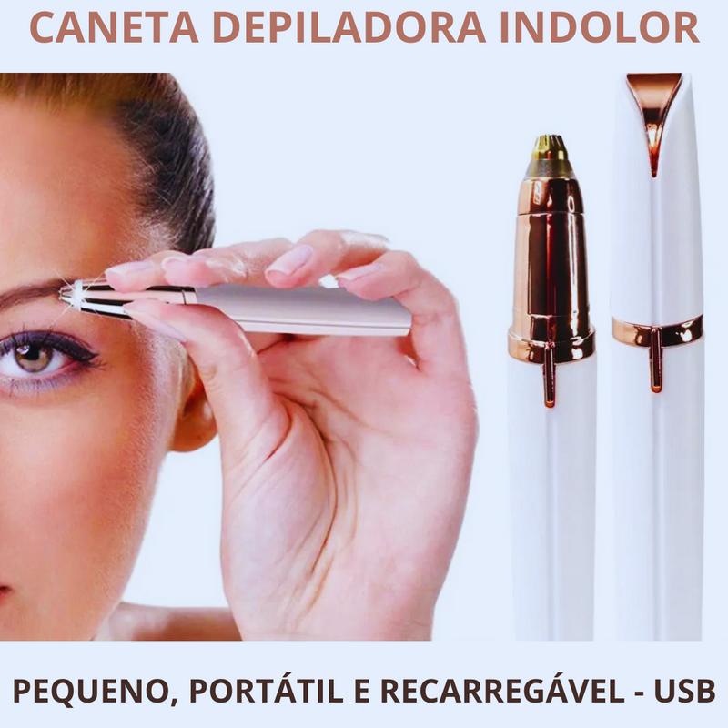 Caneta Depiladora para Pelos Faciais