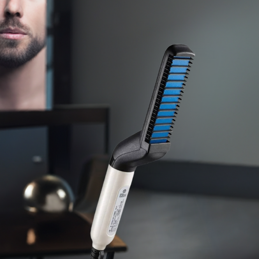 Pente Elétrico, Modelador, Alisador de Barba e Cabelo