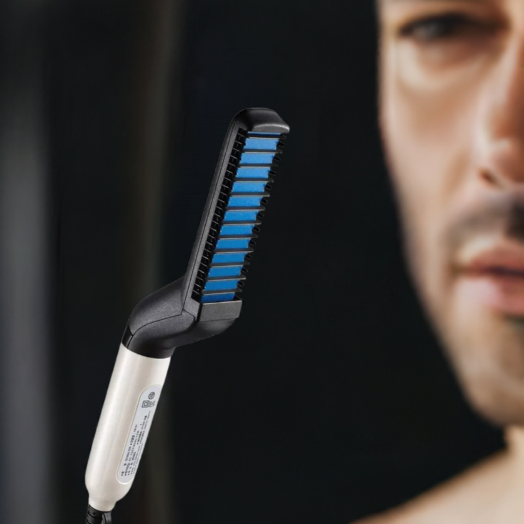 Pente Elétrico, Modelador, Alisador de Barba e Cabelo