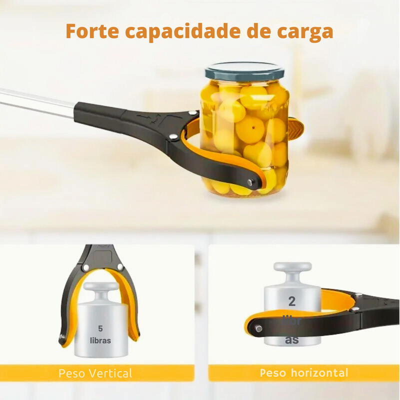 Garra com Extensor Para Segurar Objetos - PEGA FACIL