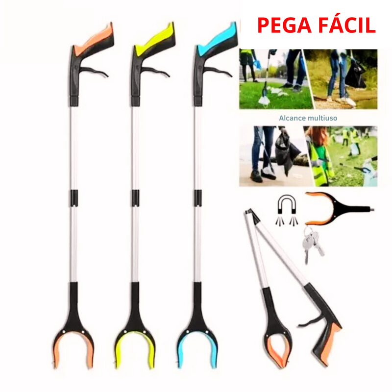 Garra com Extensor Para Segurar Objetos - PEGA FACIL