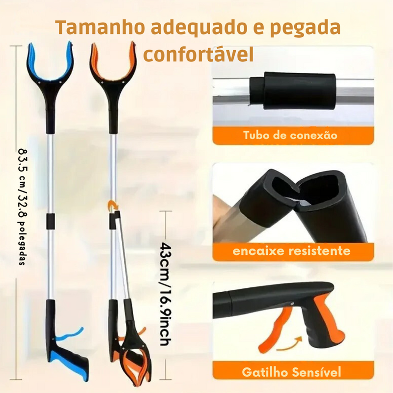 Garra com Extensor Para Segurar Objetos - PEGA FACIL