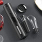 Conjunto: Abridor de Vinho Eletrico, 4-em-1