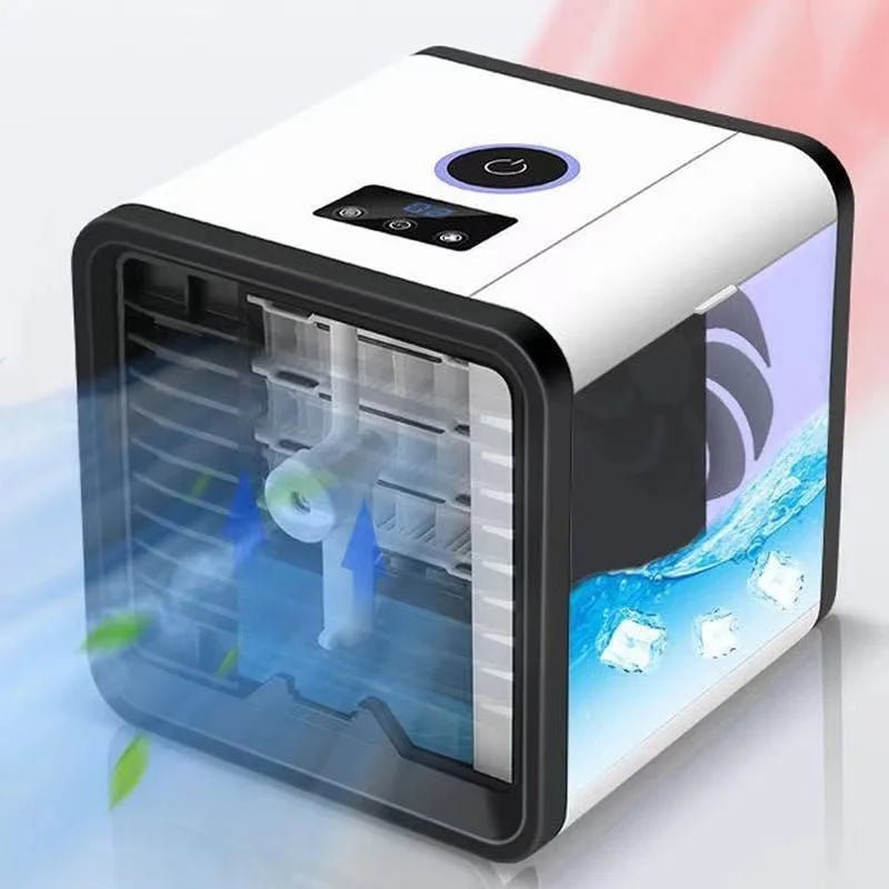 Mini Ar Condicionado para Casa, Escritorio e qualquer local e momento nos dias de calor.