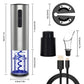 Conjunto: Abridor de Vinho Eletrico, 4-em-1