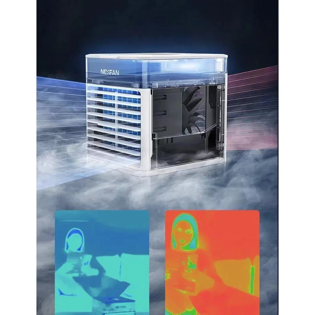 Mini Ar Condicionado para Casa, Escritorio e qualquer local e momento nos dias de calor.