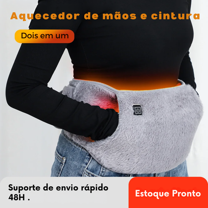 Cinta Térmica Para Cólica Menstrual - Infinita Saúde