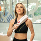 Massageador Manual Infravermelho Vibratório Percussão 6 Ponteiras