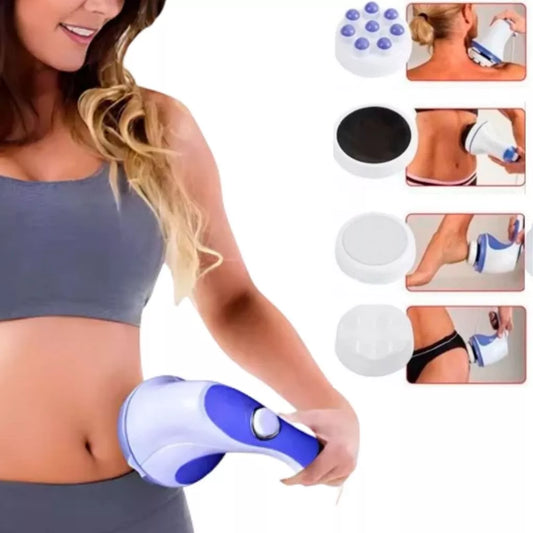 Massageador Spin Relax Tone Orbital para Drenagem Linfática Profissional