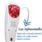 Massageador Manual Infravermelho Vibratório Percussão com Ponteiras para Diversificação de Massagens