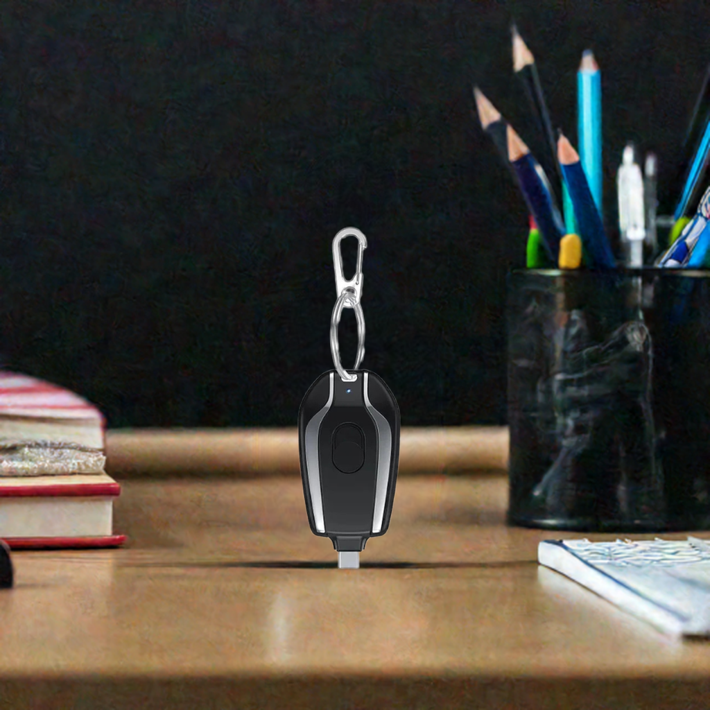 Carregador de Celular Portatil Estilo Chaveiro - para Android e Iphone